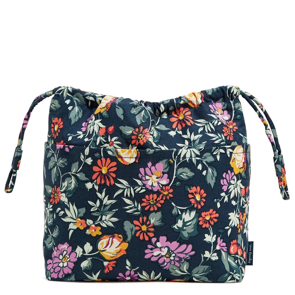 Vera Bradley  Pocket Ditty Bag in Fresh-Cut Floral Green