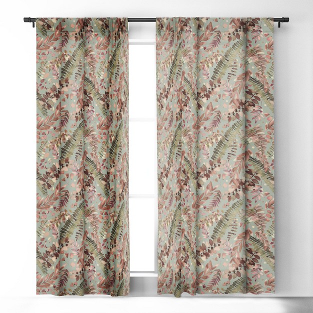 1pc Blackout Window Curtain Panel Deny Designs