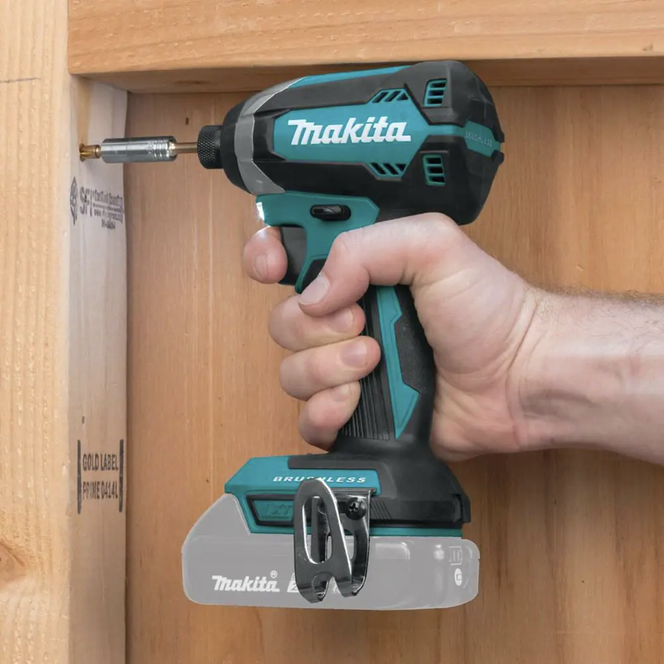 Makita 18V LXT Lithium-Ion Brushless 1/4 in. Cordless Impact Driver (Tool Only)