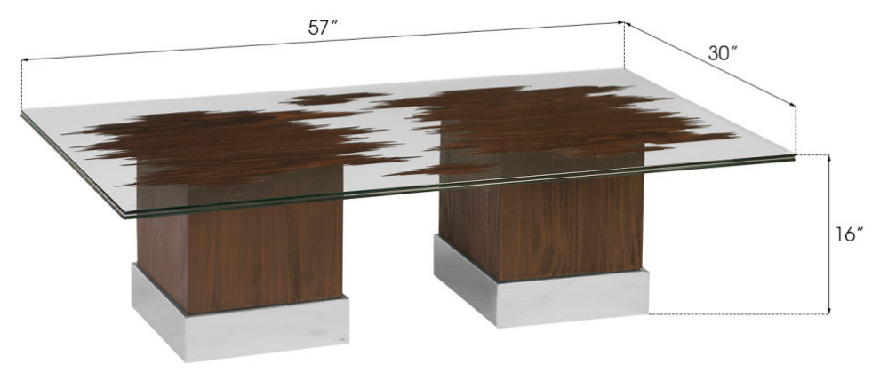 Floating Slice Coffee Table   Contemporary   Coffee Tables   by Phillips Collection  Houzz