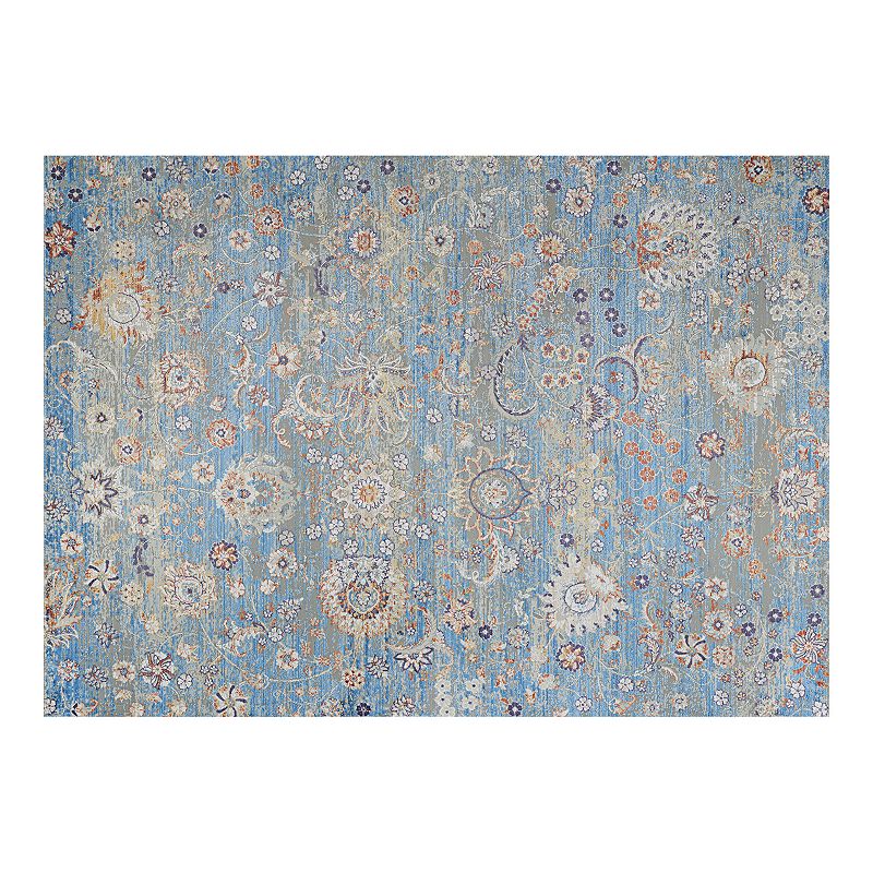 Couristan Vibrata Chateau Multi-Pacific Blue Area Rug