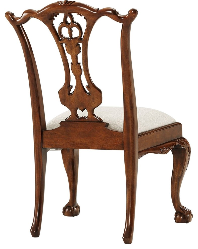 Theodore Alexander Classic Claw And Ball Side Chair   Set of 2   Victorian   Dining Chairs   by Unlimited Furniture Group  Houzz