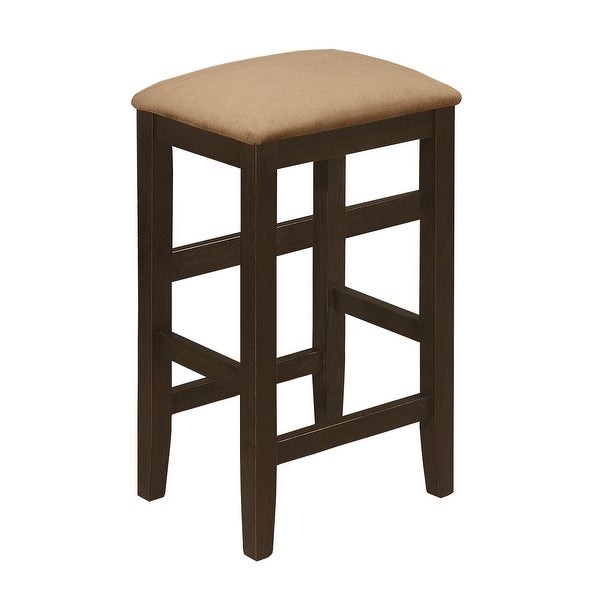 Coaster Furniture Carmina Cappuccino and Beige Counter Stools (Set of 4)