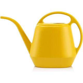 Cubilan 1 Gal. Yellow Plastic Watering Can B08CDS9GGZ