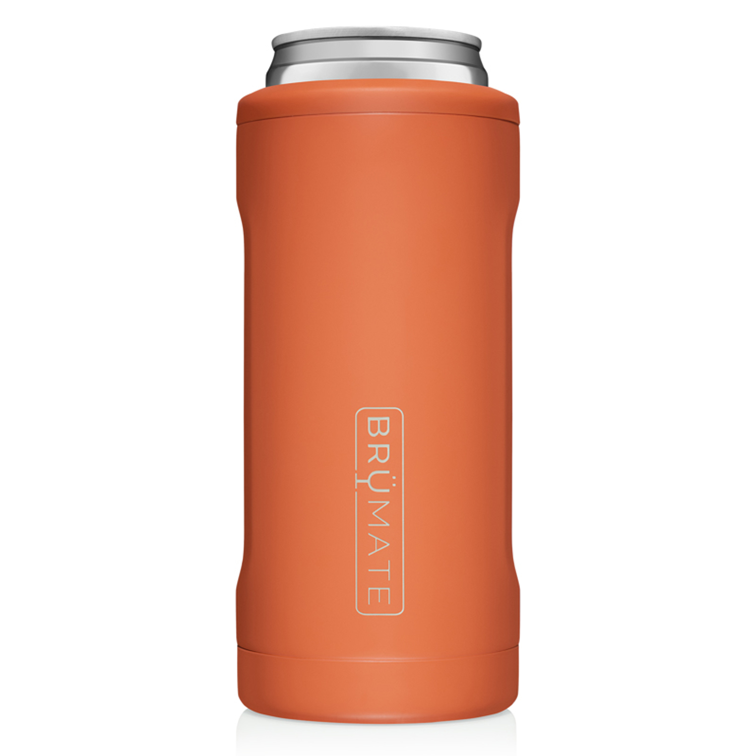 Brumate Hopsulator Slim 12 oz Slim Matte Clay BPA Free Vacuum Insulated Tumbler