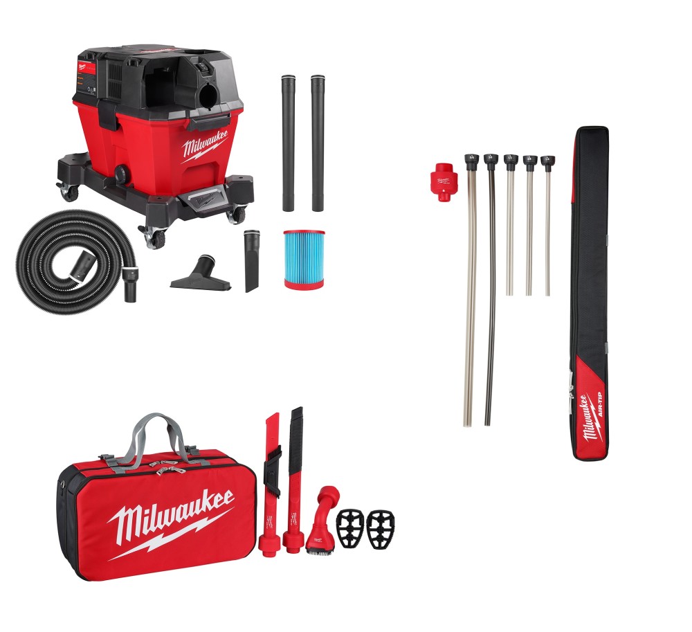 Milwaukee M18 FUEL Wet/Dry Vacuum Automotive Bare Tool Bundle 0910-20AKIT from Milwaukee