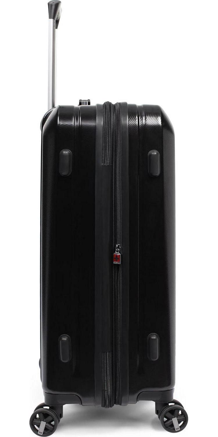 SwissTech Navigation 25  Hardside Checked Luggage 25 H x 175 W x 10 D  Crowdfused