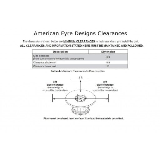 American Fyre Designs Reclaimed Wood Cosmo Rectangular 54W X 36D X 24H Fire Table