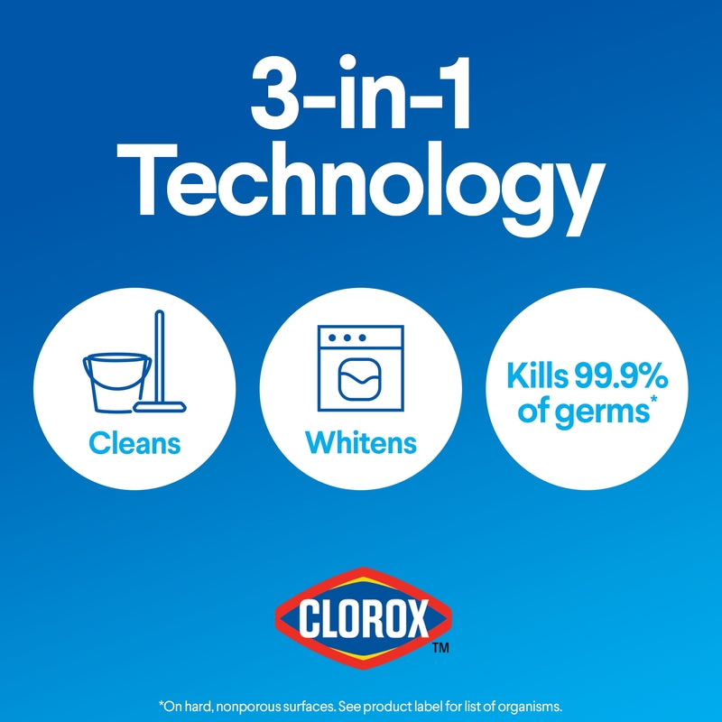 CLOROX BLEACH REG 43OZ