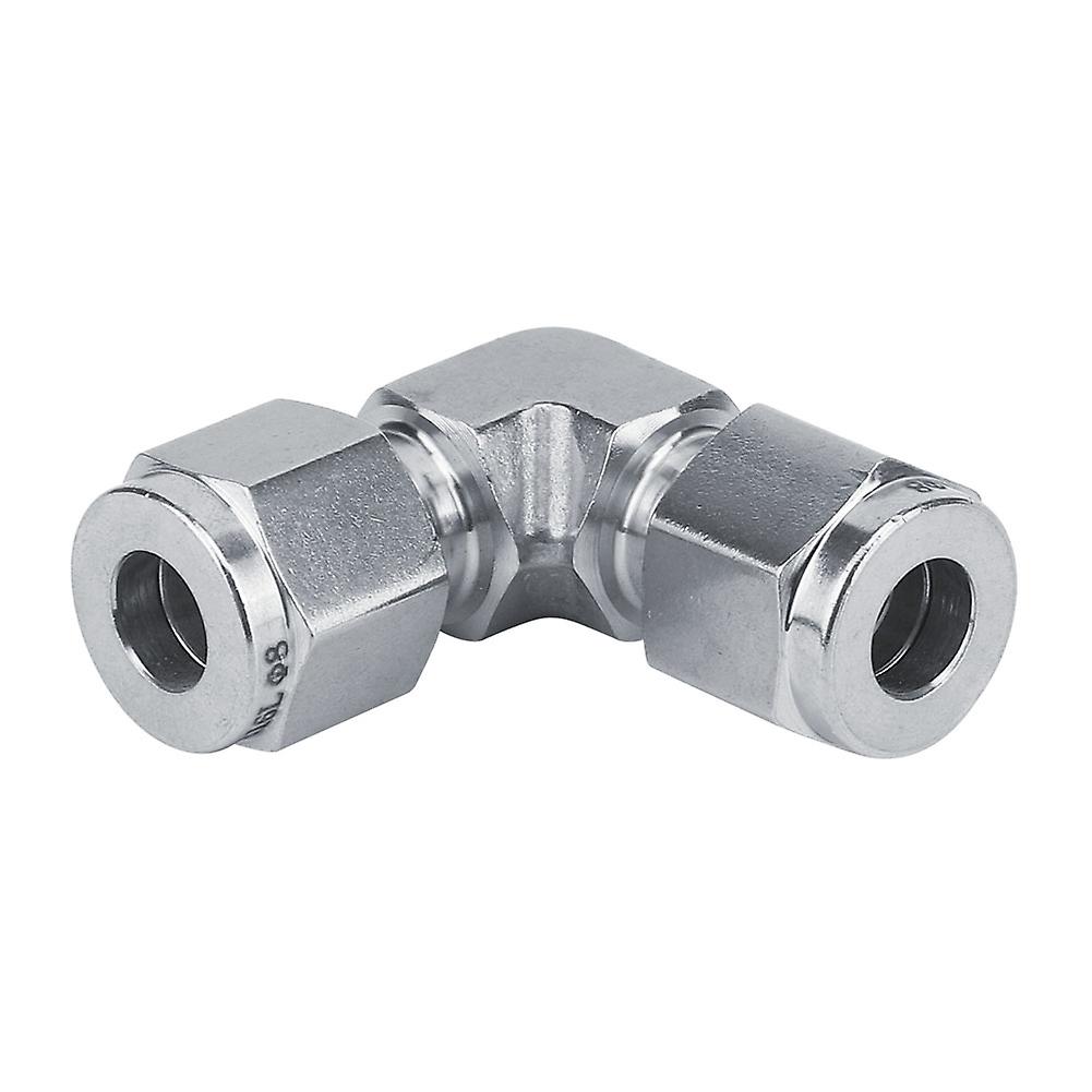 316 Stainless Steel Tube Connector Quick Connection High Pressure Water Pipe Elbow Nut Fittings316 Ф8