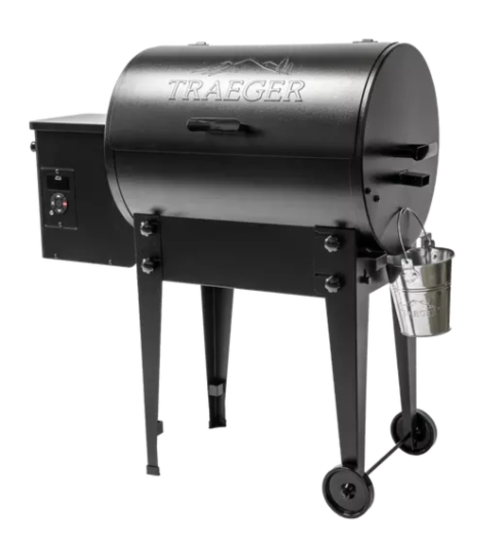 TAILGATER 20 Portable Wood Pellet Grill with Traeger’s Digital Arc Temperature Controller and EZ-Fold Legs ;