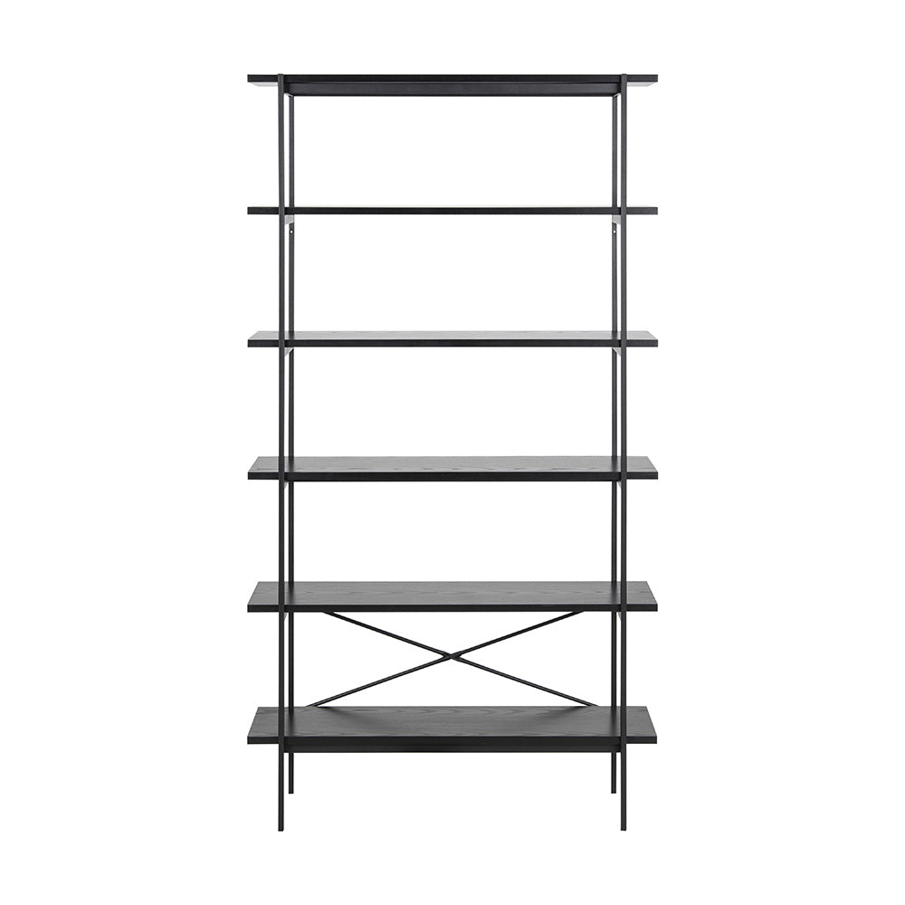 KREMAN Shelving Unit 94cm - Black