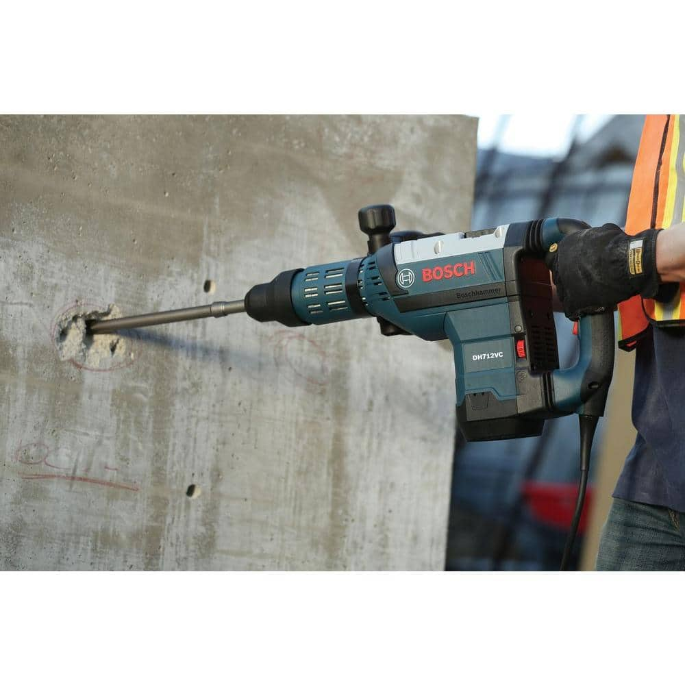 Bosch 14.5 Amp 1-3/4 in. Corded Variable Speed SDS-Max Concrete Demolition Hammer with Carrying Case DH712VC