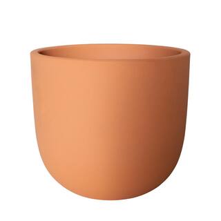 national PLANT NETWORK NPN 7 in. L x 7 in. W x 7 in. H 3 qt. Terracotta Red Clay Indoor Ceramic Grant (1-Pack) HD4678