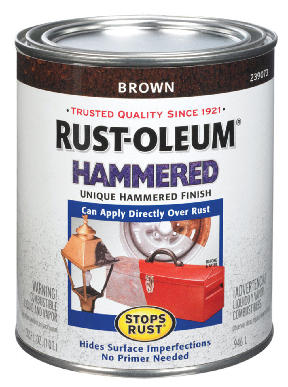 PAINT QT HAMMER BROWN