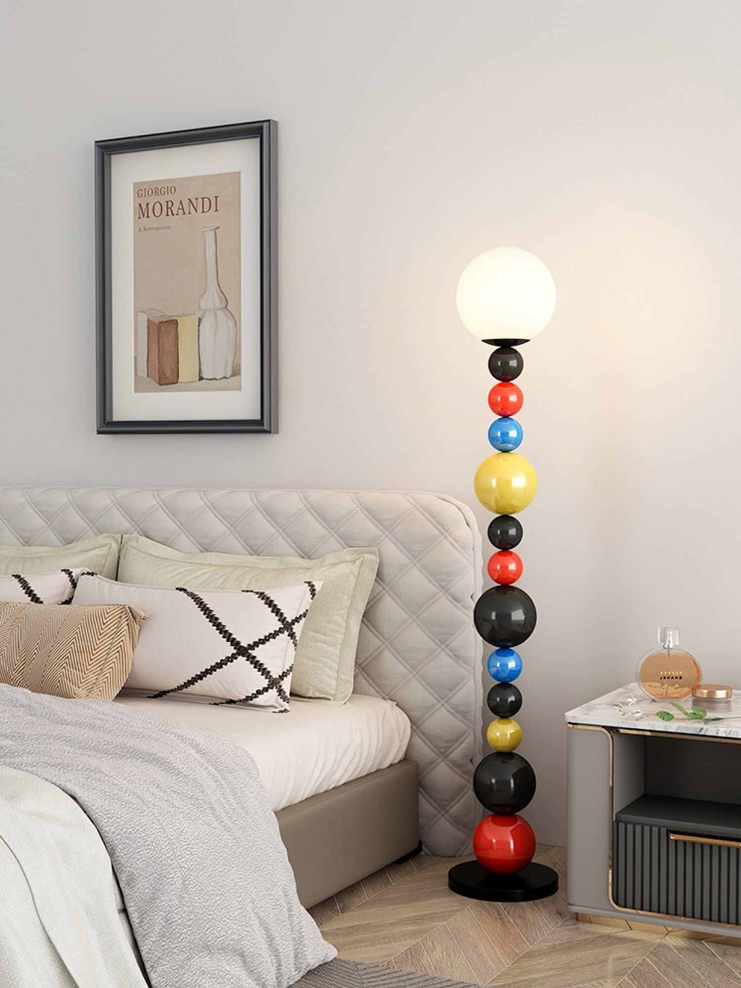 Colorful Round Ball Floor Lamp