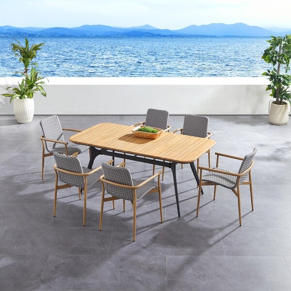 Modena Outdoor Dining Set of 7Pcs