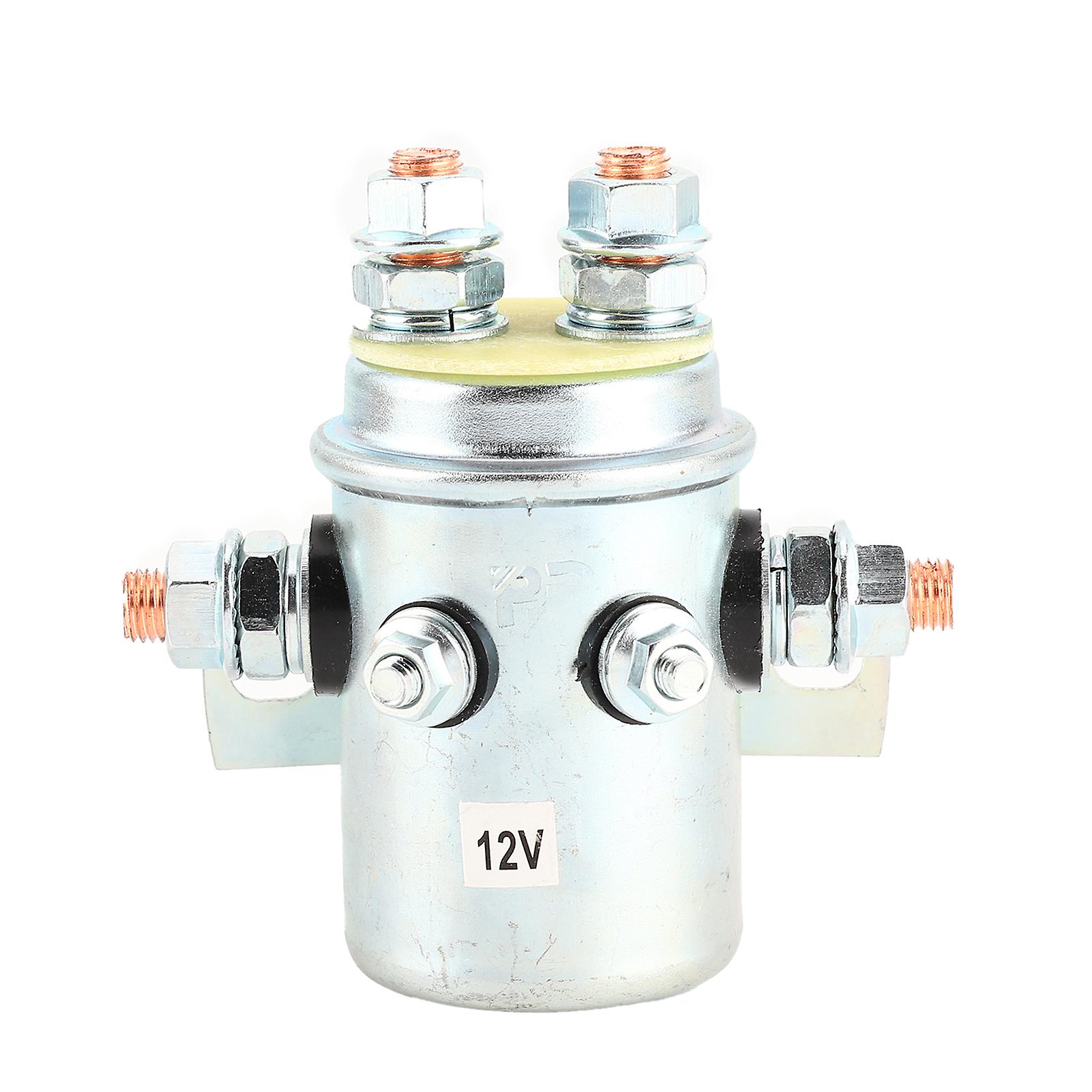 12v 200a Relay Switch Winch Contactor Solenoid Normally Open Contacts Universal For Atv Utv