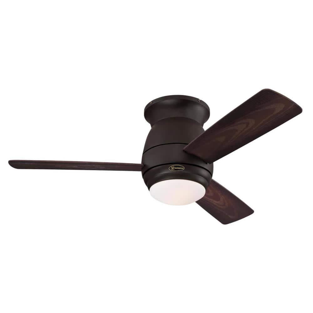 Westinghouse Halley 44 in LED IndoorOutdoor BlackBronze Smart Ceiling Fan with Remote Control