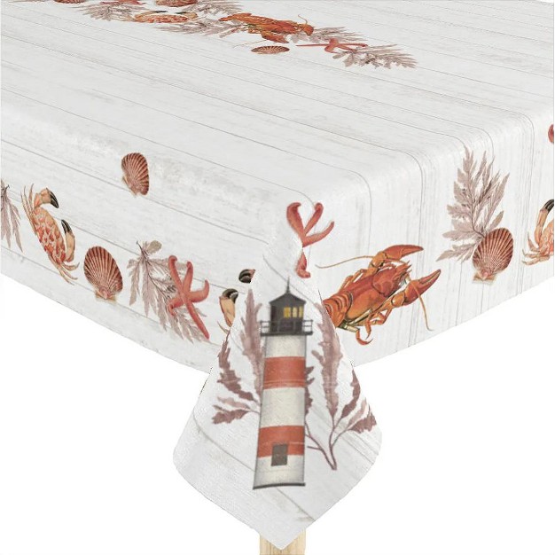 Laural Home Seafood Shack Rectangle Tablecloth