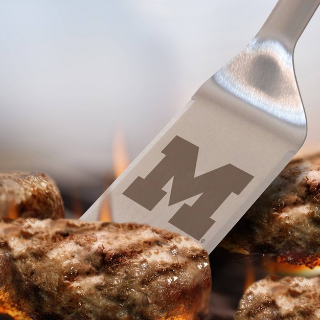 Ncaa Michigan Wolverines Stainless Steel Bbq Spatula With Bottle Opener