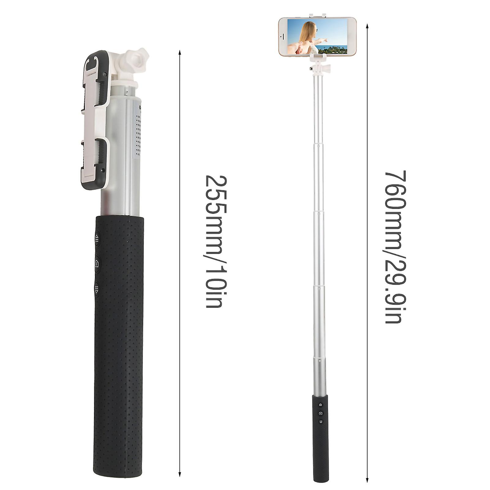 Portable Automatic Extension Five-section Retractable Automatic Selfie Stick With Charging Cable