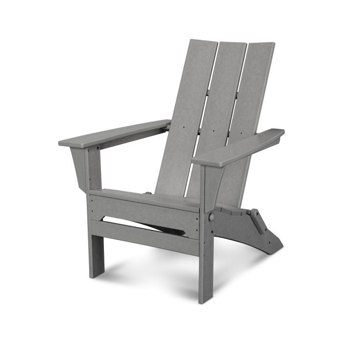 Polywood Modern Folding Adirondack Chair MNA110