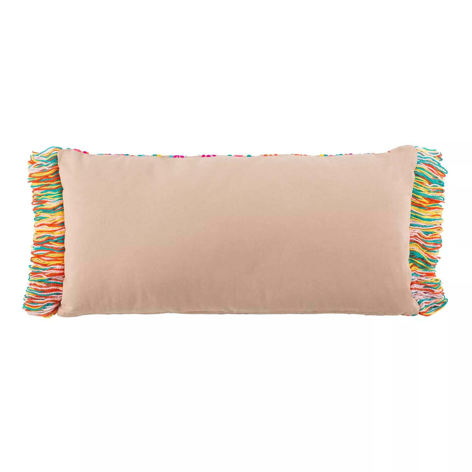 Safavieh Carmie Geometric Fringe Throw Pillow