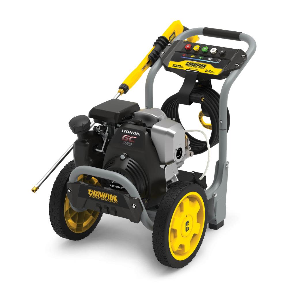 Champion 3000-PSI 2.3-GPM Gas Pressure Washer with Honda Engine ;