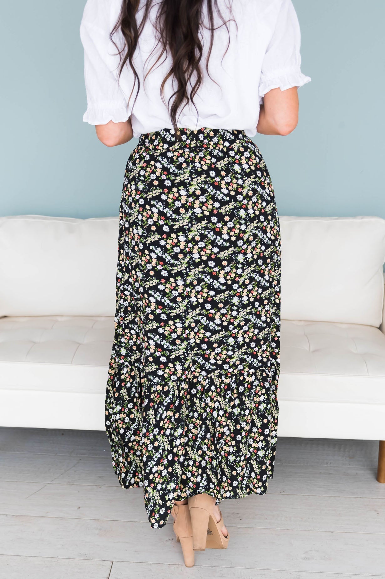 Summer Nights Modest Maxi Skirt