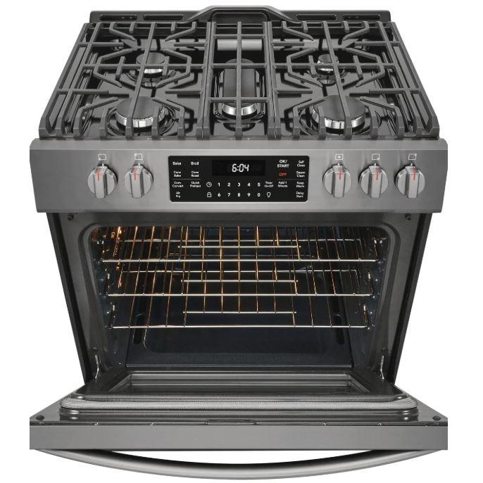 Frigidaire Gallery 30-inch Gas Range with Air Fry Technology FGGH3047VD