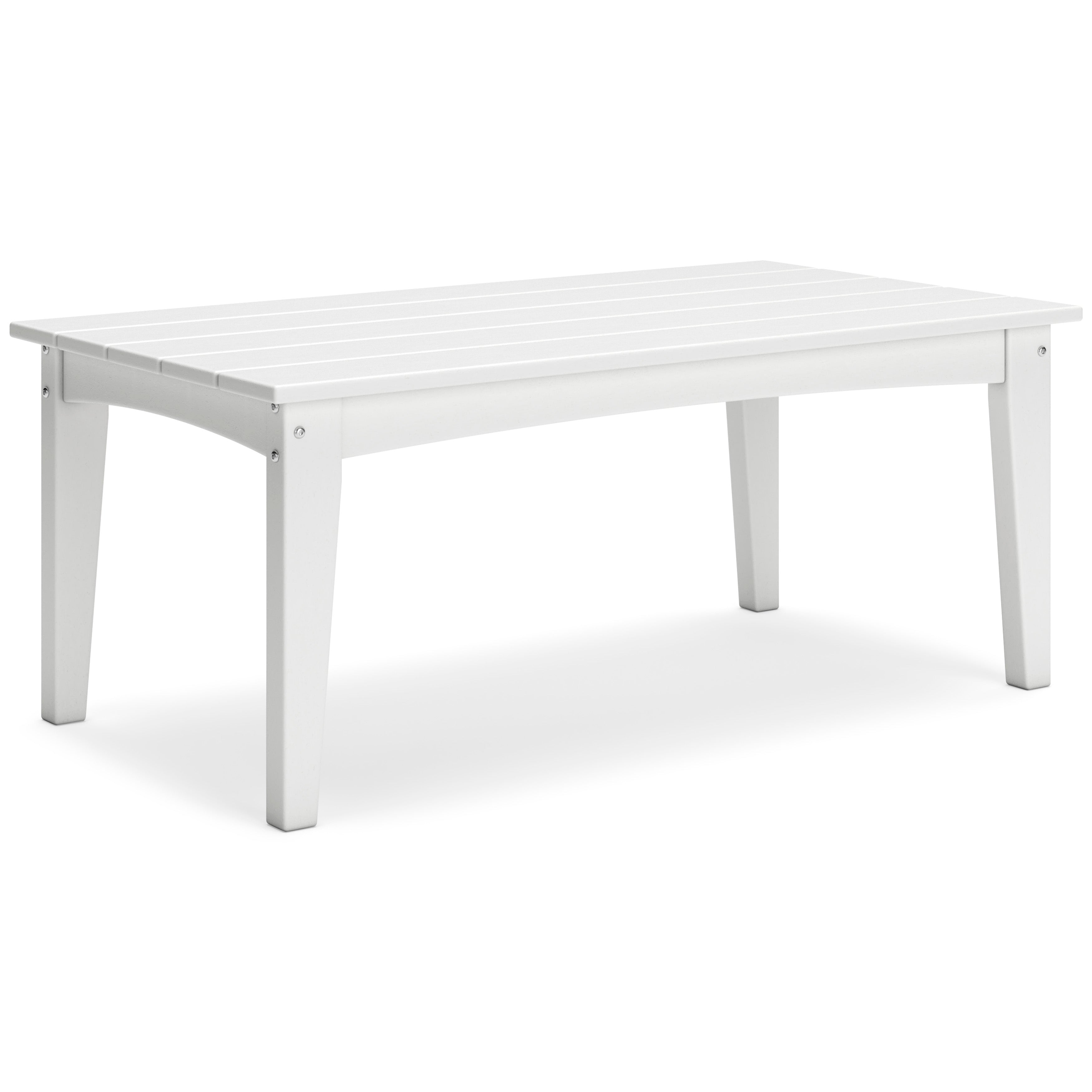 Poly White Outdoor 44 Coffee Table