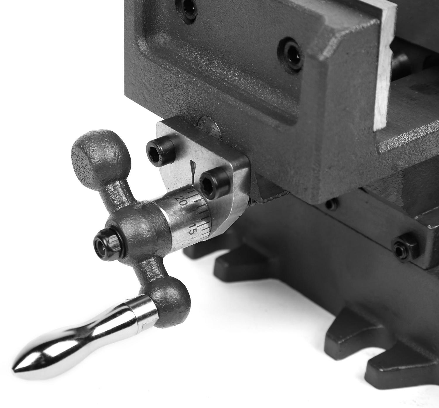 WEN Products 425 in Compound Cross Slide Industrial Strength Benchtop and Drill Press Vise  Crowdfused