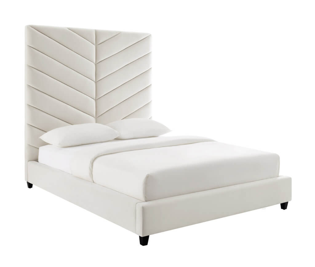 Javan Velvet Bed in Queen