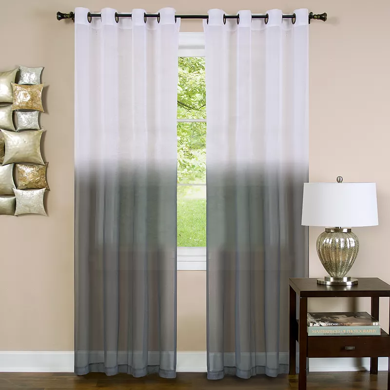 Essence 1-Panel Sheer Window Curtain