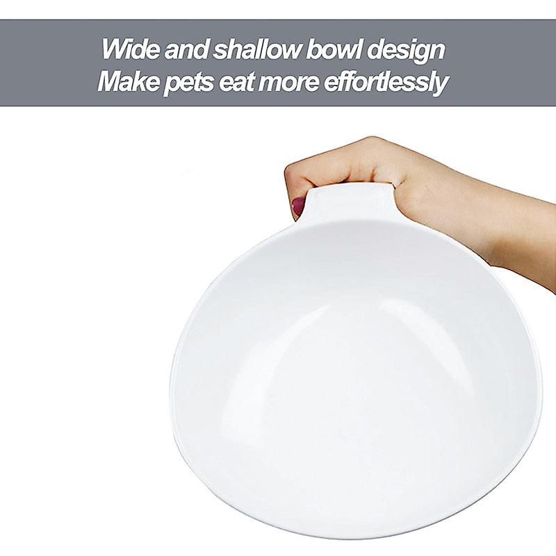 Hand supported bowls for dogs