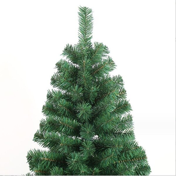 8ft Artificial Christmas Tree Full Natural Spruce PVC Fir Tree