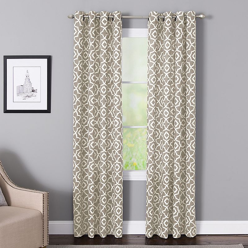 Corona Curtain 1-panel Bennet Grommet Top Window Curtain