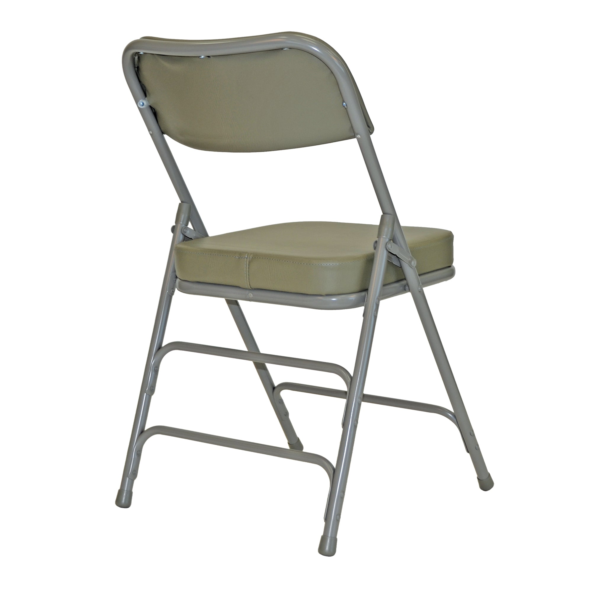 Chair - Rhino 2" Vinyl Padded Folding - Grey (2/Box)