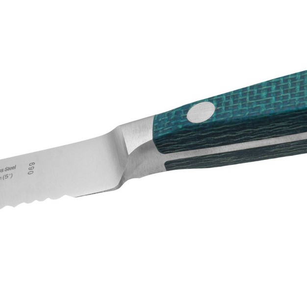 Arcos Brooklyn Serrated Utility Knife Blue