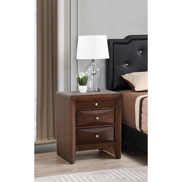 Marilla 3-Drawer Nightstand (28 in. H x 17 in. W x 23 in. D) - - 35993878