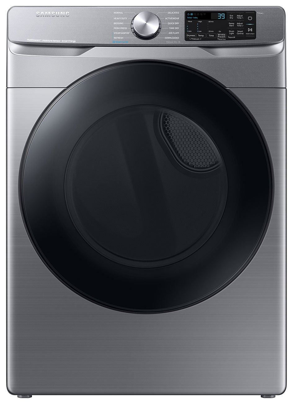  7.5 Cu. Ft. Platinum Smart Electric Dryer With Steam Sanitize+