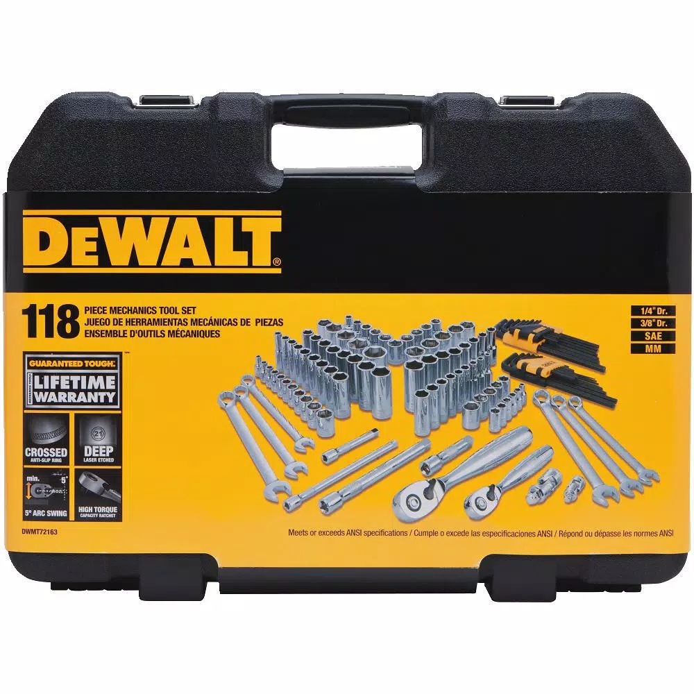 DEWALT Mechanics Tool Set (118-Piece) and#8211; XDC Depot