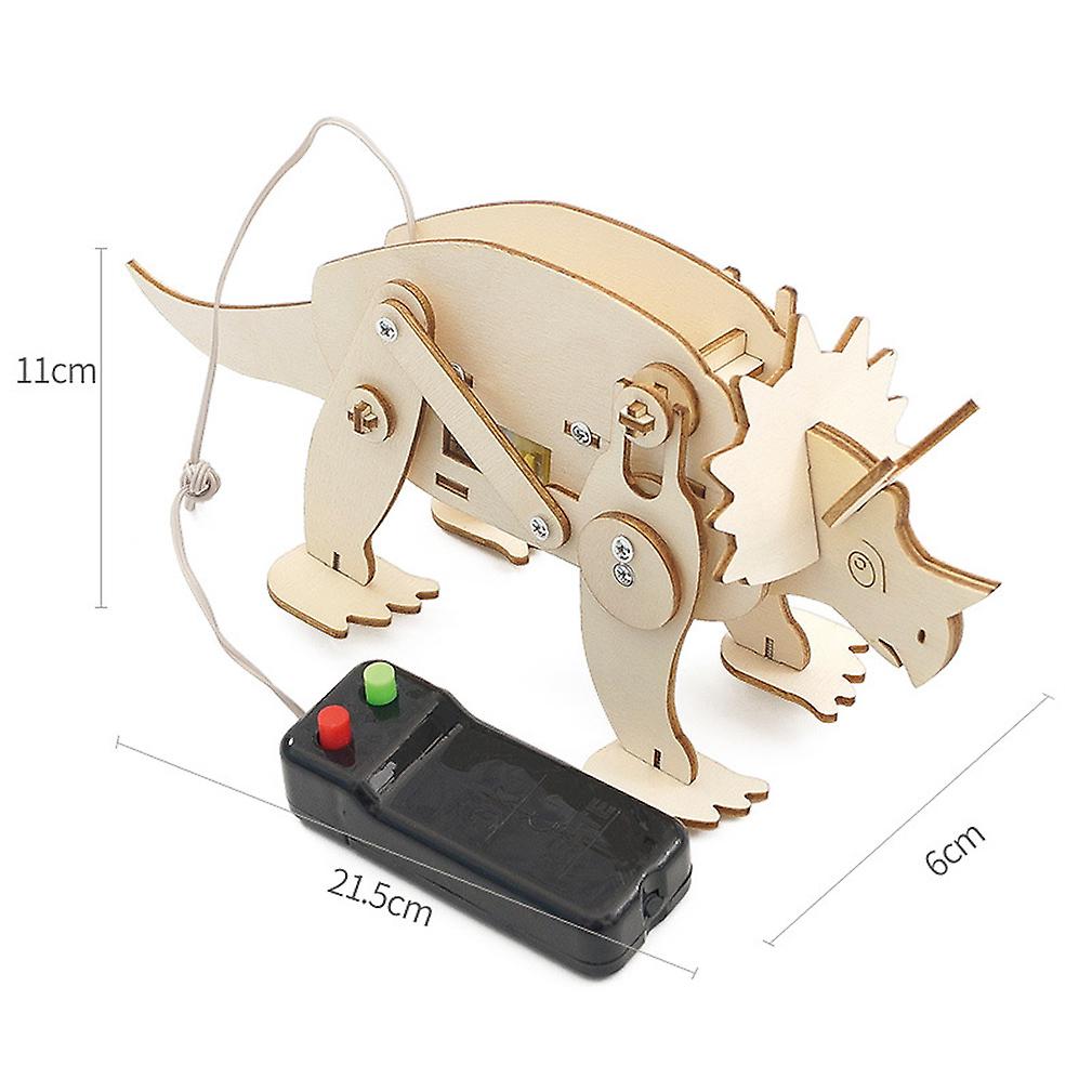 Jigsaw Puzzle Game Triceratops With Remote Control For Adults Diy