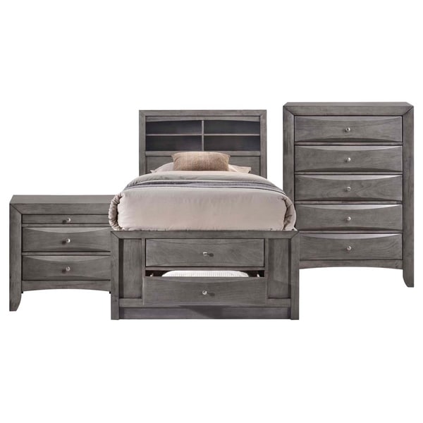 Picket House Furnishings Madison Twin Storage 3PC Bedroom Set - - 20720049