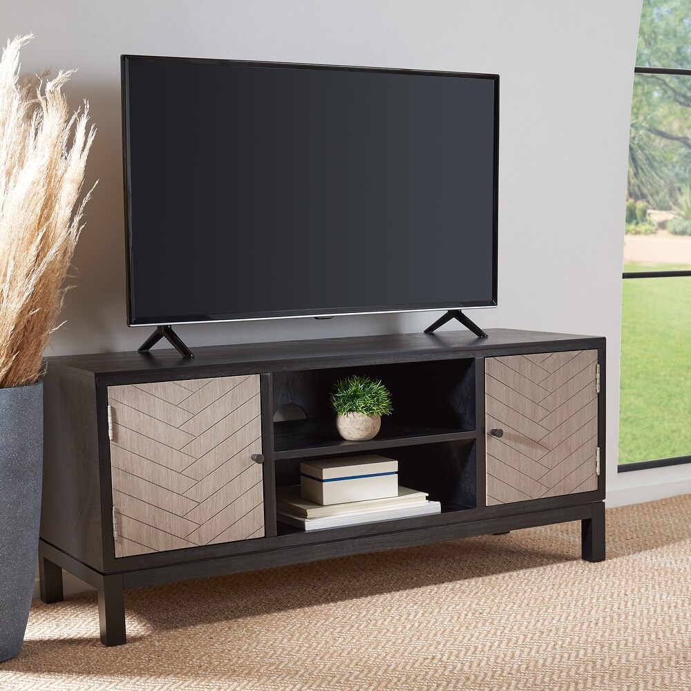 SAFAVIEH Ajana 47 inch Storage Media TV Stand   47.3\