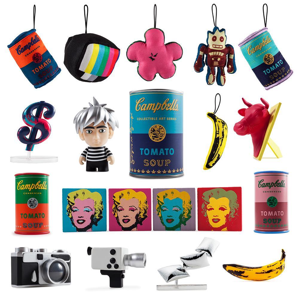 Andy Warhol Campbell's Soup Can Mystery Warhol Art Figure Series