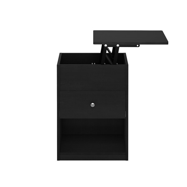 Furinno Jensen Lift Top Nightstand