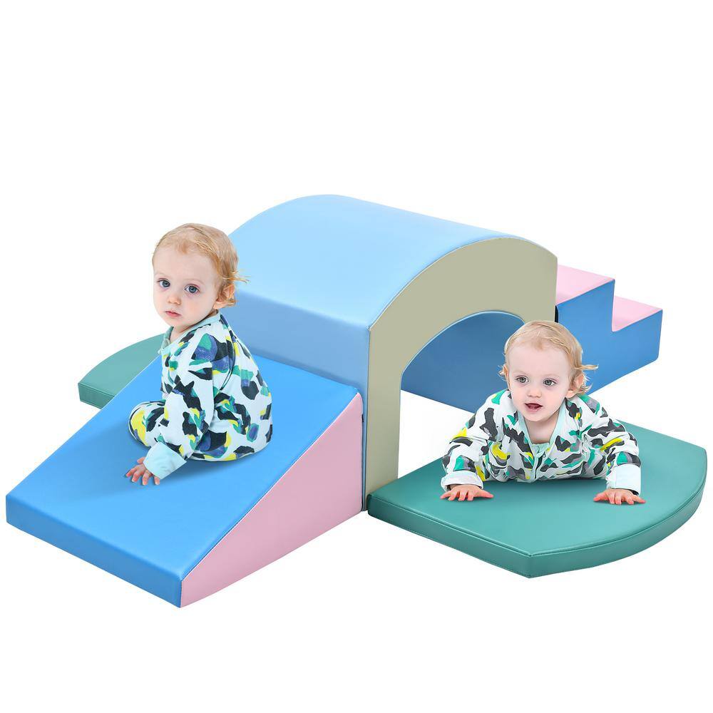 TIRAMISUBEST Multi-Color Indoor Lightweight Soft Foam Playset for Toddlers TXXY296156AAC