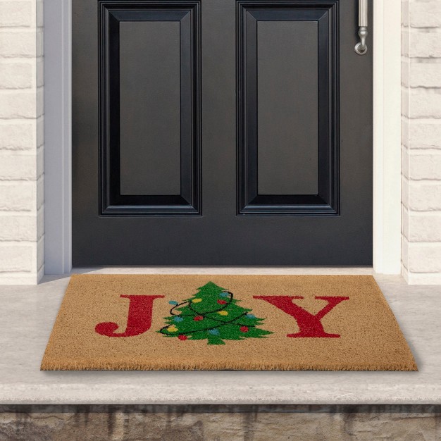 Christmas Tree Doormat 18 quot X